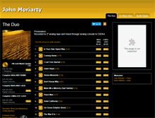 Tablet Screenshot of johnmoriarty.downloadsnow.net